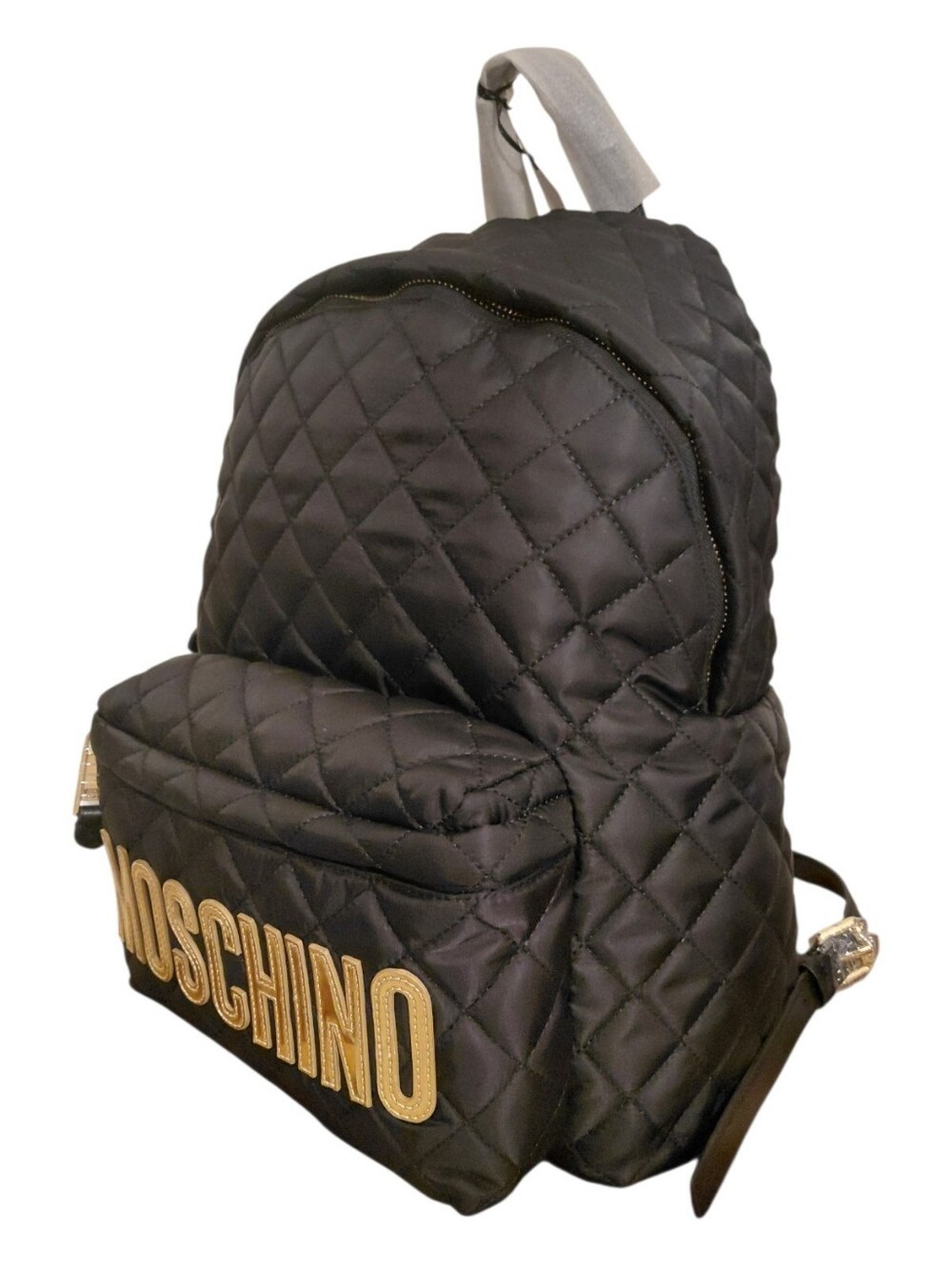 Moschino Quilted Nylon Backpack